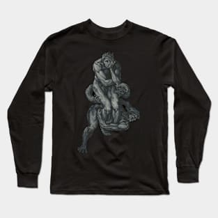 tutto avem veduto (solitary figure) Long Sleeve T-Shirt